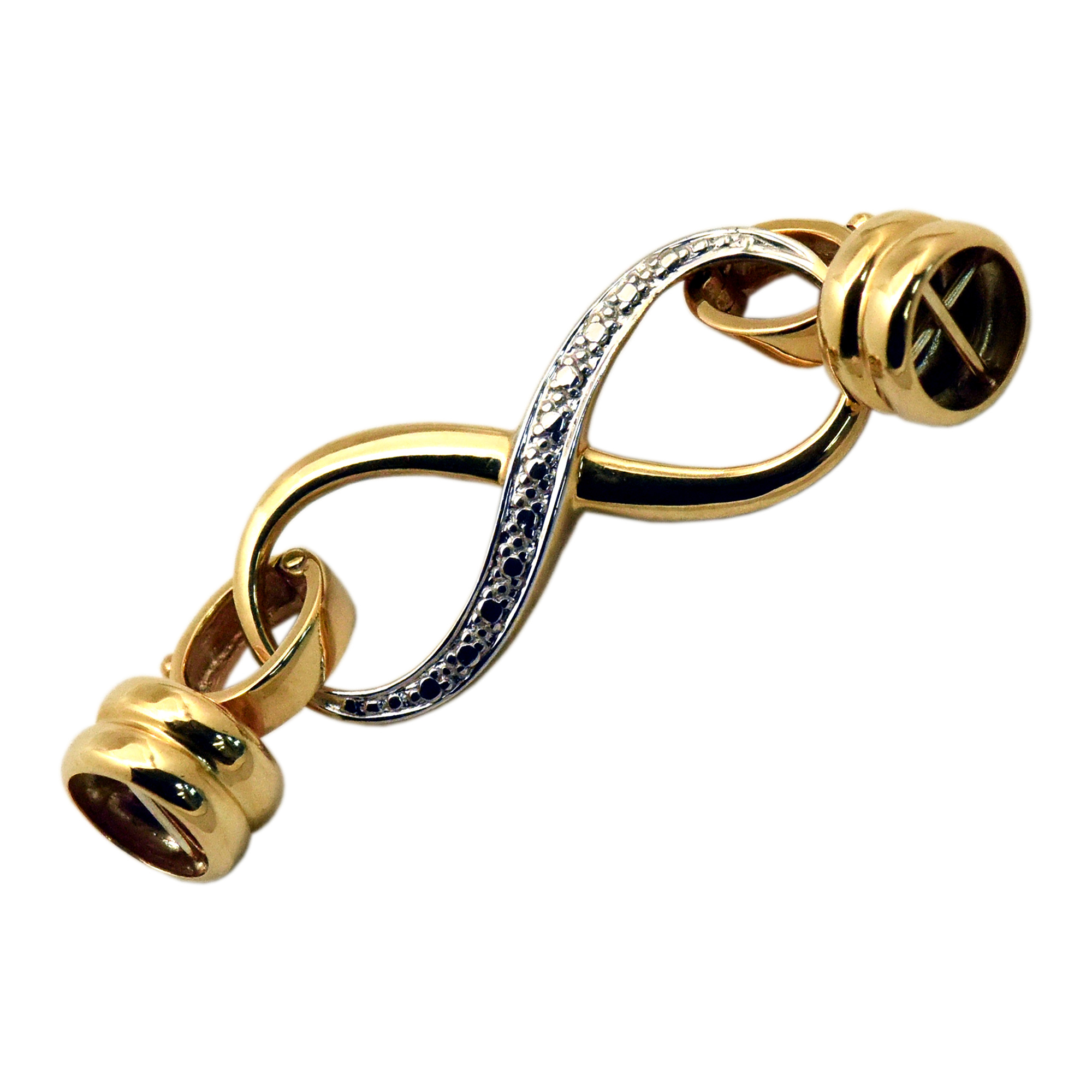 SPRING RING-CUP CLASPS